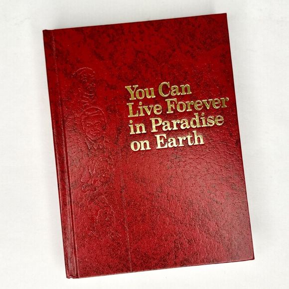 You Can Live Forever in Paradise on Earth 1989 Hardcover Book  - Picture 1 of 4